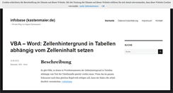 Desktop Screenshot of kastenmaier.de